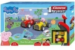 Carrera Autorennbahn "CARRERA FIRST - Peppa Pig - Kids GranPrix" - ab 3 Jahren