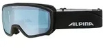Alpina Ski-/ Snowboardbrille "Scarabeo JR" in Schwarz