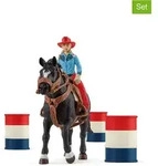 Schleich Spielfiguren "Barrel Racing mit Cowgirl - 42576" - ab 3 Jahren