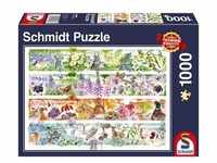 Schmidt Spiele 1.000tlg. Puzzle "Jahreszeiten" - ab 12 Jahren