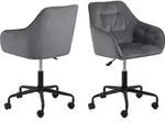 Actona B&uuml;rostuhl "Brooke" in Dunkelgrau - (B)59 x (H)88,5 x (T)58,5 cm