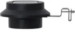 STAR Trading LED-Solar-Wandleuchte "Fency" in Schwarz - (B)12 x (H)6 cm
