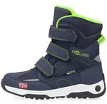 Trollkids Winterboots "Lofoten XT" in Dunkelblau - 28