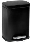 Wenko Treteimer "Leno" in Schwarz - 5 l