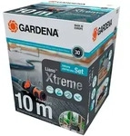 Gardena 4tlg. Textilschlauch-Set "Liano Xtreme 1/2" in Schwarz