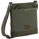 Camel Active Umh&auml;ngetasche "City" in Dunkelgr&uuml;n - (B)22 x (H)25 x (T)4,5 cm