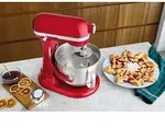 KitchenAid K&uuml;chenmaschine "Artisan" in Rot - 6,6 l