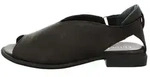 Think! Leder-Sandalen in Schwarz - 40
