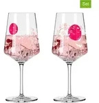 RITZENHOFF 2er-Set: Cocktailgl&auml;ser "Sommersonett Sprizz" in Rosa - 544 ml