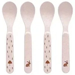 L&auml;ssig L&ouml;ffel "Little Forest Rabbit" in Rosa - (H)13,5 cm