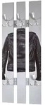 HAKU M&ouml;bel Wandgarderobe "Jacket" in Hellgrau - (B)40 x (H)100 x (T)9 cm