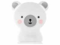 Reer LED-Nachtlicht "Lumilu Cute Friends - Bear" in Weiß - (H)10 cm