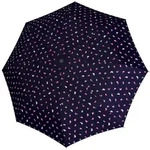 Doppler Taschenschirm in Schwarz