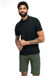 Maier Sports Funktionspoloshirt "Ulrich" in Schwarz - M