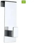 Blomus 3er-Set: T&uuml;rhaken ''Menoto'' in Silber - (B)5 x (H)12 x (T)4 cm