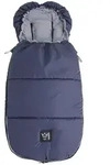 Kaiser Naturfellprodukte Thermo-Fu&szlig;sack "Lukky" in Dunkelblau - (L)105 x (B)45 cm