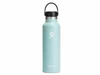 Hydro Flask Standard Mouth 0,621 L - Trinkflasche - Light Blue/White