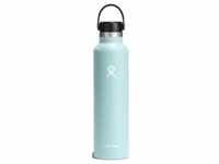 Hydro Flask Standard Mouth 0,709 L - Trinkflasche - Light Blue/White