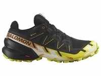 Salomon Speedcross 6 GTX - Trailrunning-Schuhe - Herren - Black/Yellow - 8,5 UK