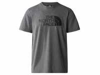 The North Face M S/S Easy - T-Shirt - Herren - Dark Grey/Black - L