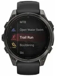 Garmin Fenix 8 Amoled 47mm - Multifunktionsuhr - Black - 47 mm