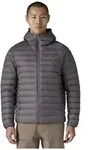 Patagonia Down Sweater Hoody M - Daunenjacke - Herren - Forge Grey w/Forge Grey - L
