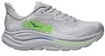 HOKA Clifton 10 M - Neutrallaufschuhe - Herren - Grey/Green - 11,5 US