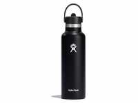 Hydro Flask 21 oz Standard Flex Straw Cap - Trinkflasche - Black