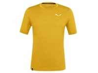 Salewa Agner Am - Kletter-T-Shirt -Herren - Yellow/White - 50