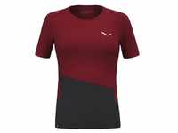 Salewa Puez Sport Dry W - T-Shirt - Damen - Red/Black - I48 D42