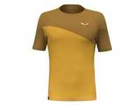 Salewa Puez Sport Dry M - T-Shirt - Herren - Dark Yellow/Yellow - 50