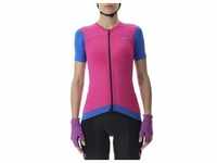 Uyn Lady Biking Garda Ow - Radtrikot - Damen - Pink/Blue - L