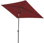 Doppler Active Green Edition Mittelstockschirm 200x120cm Schwarz|Rot 473586833
