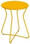 Fermob Cocotte Beistelltisch Garten &Oslash;34cm Stahl Gelb 4702-C6