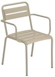 emu Star Stapelsessel Stahl Taupe 301627100N