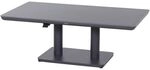 Siena Garden Roma Lifttisch 140x80cm Aluminium/Sinterstone Dunkelgrau R07997
