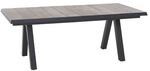 Siena Garden Tirana Ausziehtisch 200/260x100cm Aluminium/Keramikfliese Dunkelgrau