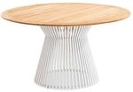 Niehoff Acore Gartentisch &Oslash;140cm Aluminium/Teak Sand G740-069-140