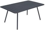Fermob Luxembourg Gartentisch 165x100cm Aluminium Dunkelgrau 4136-47
