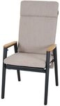 Siena Garden Cortina Gartensessel verstellbar Aluminium mit Sitz- und...