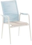 Niehoff Silla Stapelsessel Aluminium/Textilene/Rope Blau G112-101-108
