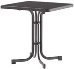 Sieger Boulevard Klapptisch 70x70cm Stahl/Mecalit Dunkelgrau 231/G
