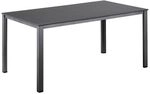 Kettler Cubic Gartentisch 160x95cm Aluminium/Kettalux Dunkelgrau 0301821-7000