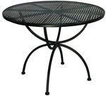 MBM Romeo Gartentisch &Oslash;100cm Schmiedeeisen Braun 65.00.0118
