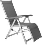 Kettler Basic Plus Relaxsessel verstellbar Aluminium/Outdoorgewebe Dunkelgrau