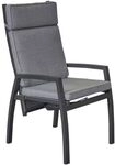 LC Garden Sondrino Gartensessel verstellbar Aluminium mit Sitz- und R&uuml;ckenkissen