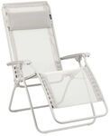 Lafuma R Clip Relaxliege Stahl/Batyline Wei&szlig; LFM5169.9948