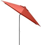 Kettler Easy Push Mittelstockschirm &Oslash;300cm Rot 0306054-7760