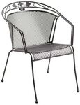 Royal Garden Elegance Stapelsessel Metall Dunkelgrau 154017