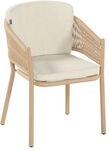 Hartman Altea Gartensessel Aluminium/Rope mit Sitz- und R&uuml;ckenkissen Braun